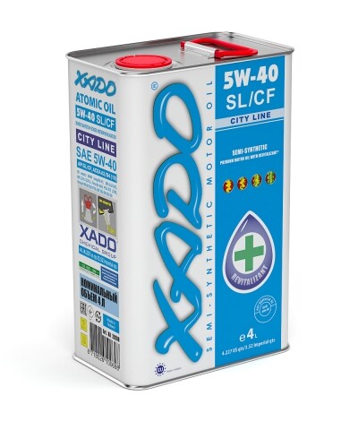 Atomic Oil 5W-40 SL/CF City Line Atomic Oil 5W-40 SL/CF City Line