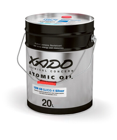 Atomic Oil 15W-40 SJ/CG-4 Silver Atomic Oil 15W-40 SJ/CG-4 Silver