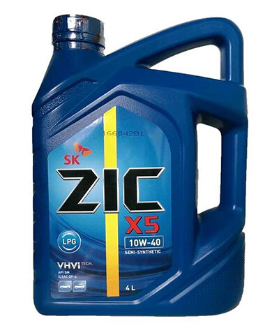 X5 LPG 10W-40 X5 LPG 10W-40