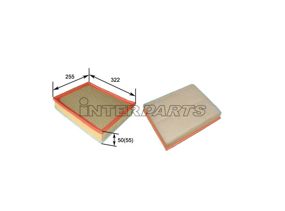 Фільтр повітряний двигуна, Interparts IPA-P336