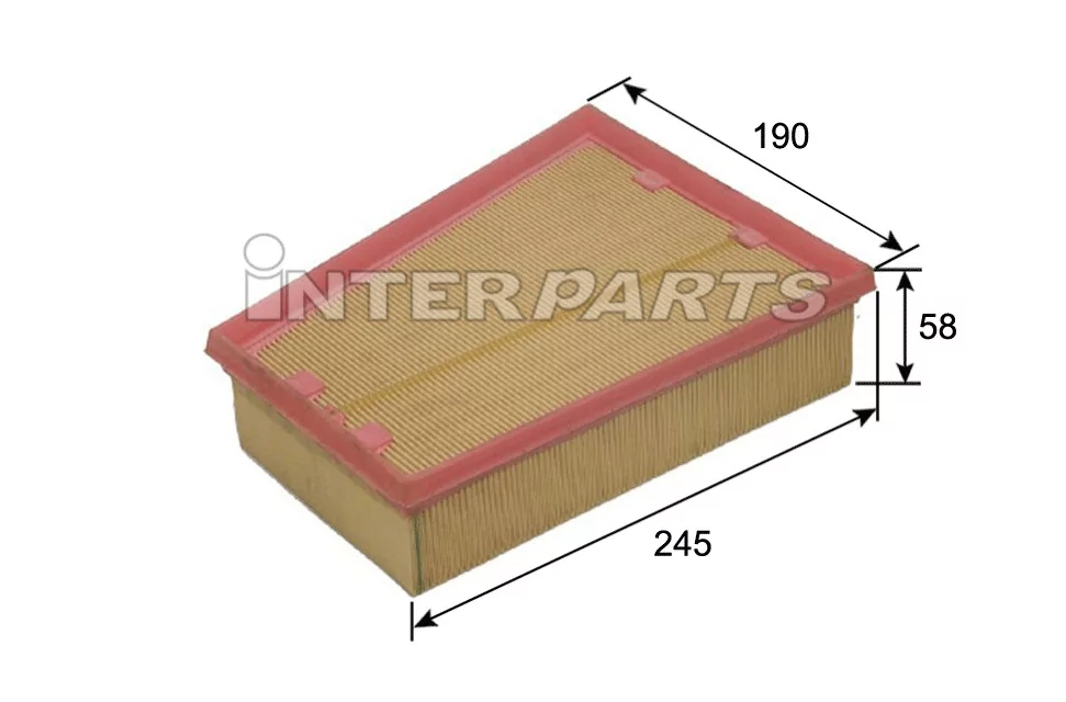 Повітряний фільтр, Interparts IPA-P359
