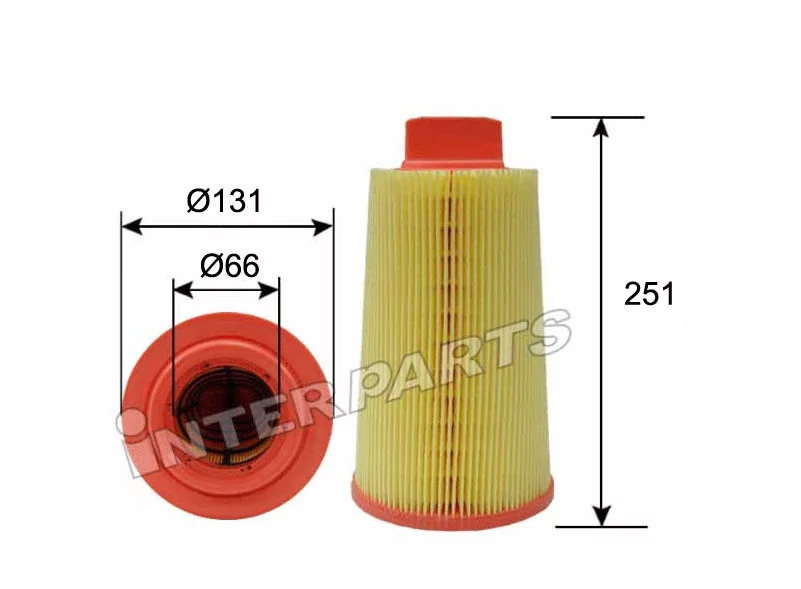 Фильтр воздушный, Interparts IPA-R101