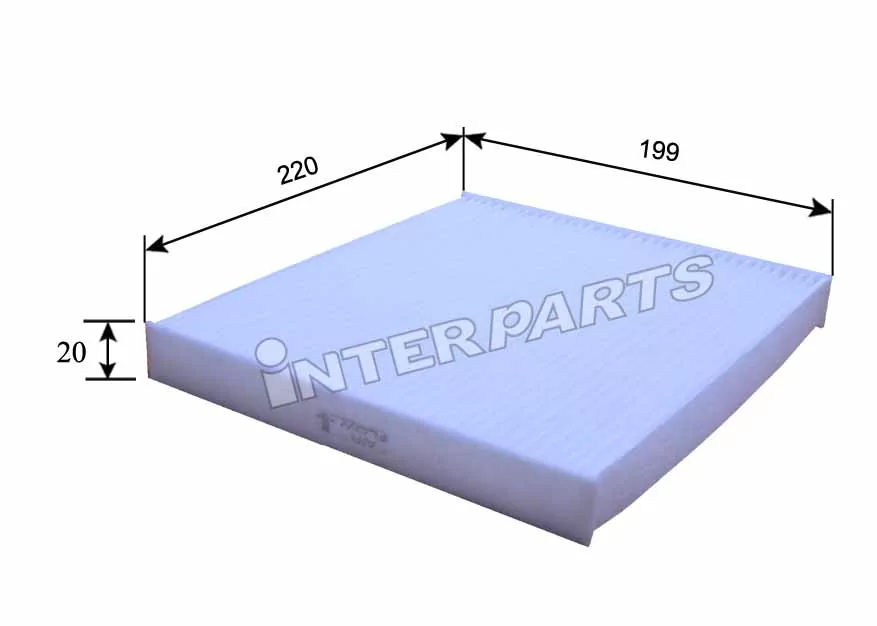 Фільтр, повітря у салоні, Interparts IPCA-105