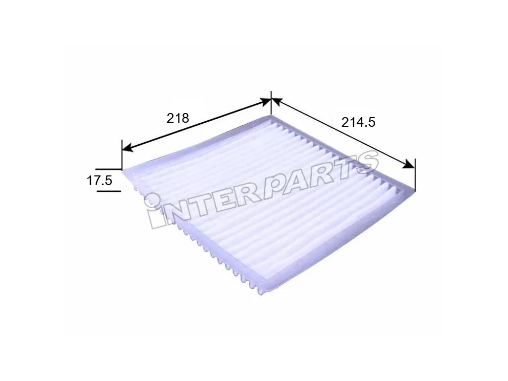 Фільтр, повітря у салоні, Interparts IPCA-106