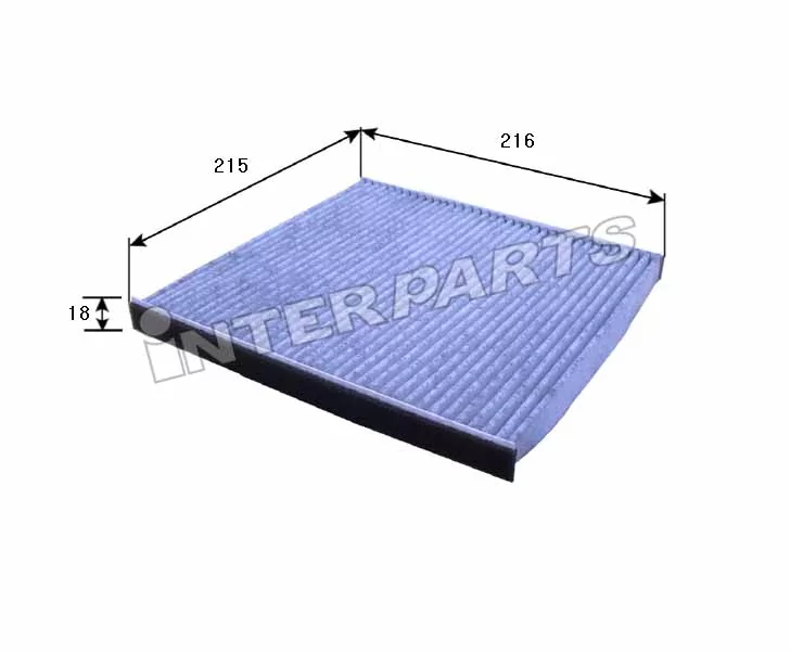 Фильтр воздушный кондиционера (салона), Interparts IPCA-106C