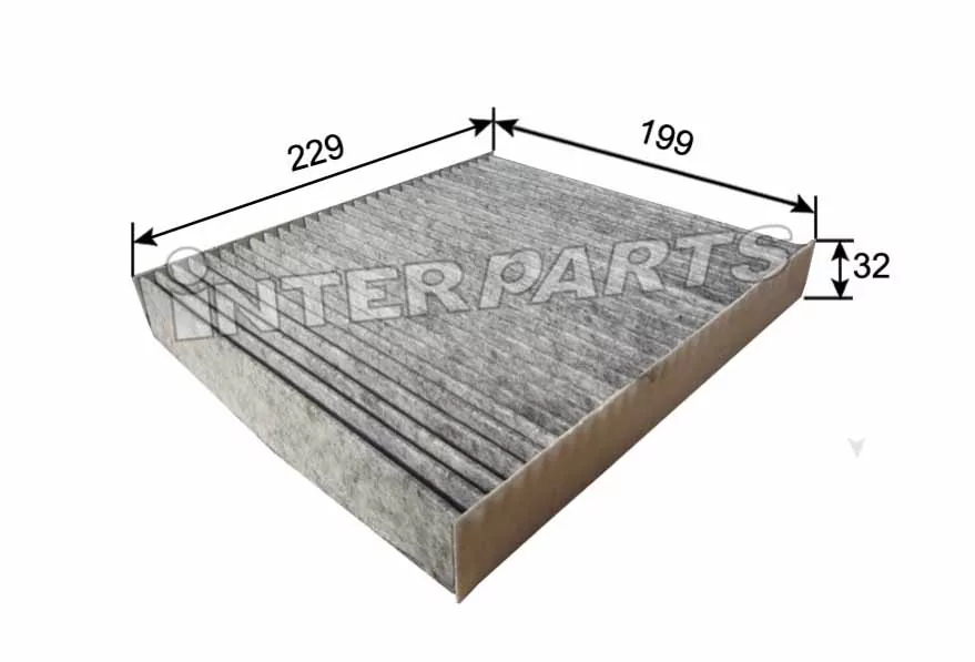 Фільтр, повітря у салоні, Interparts IPCA-214C