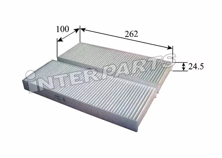 Фільтр, повітря у салоні, Interparts IPCA-220