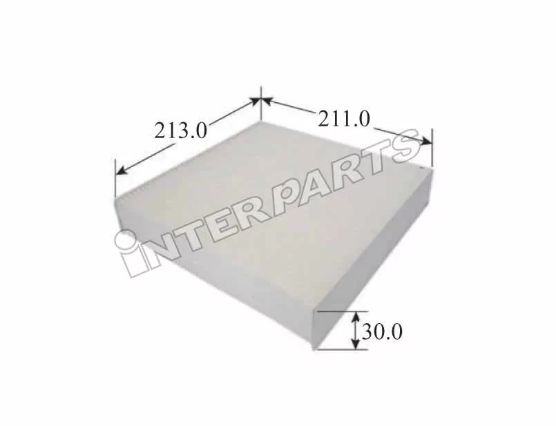 Фільтр, повітря у салоні, Interparts IPCA-403