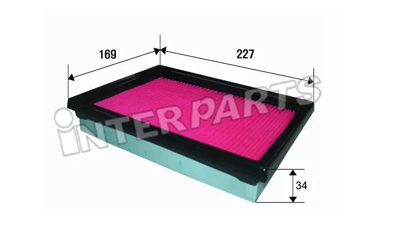 Фильтр воздушный, Interparts IPA-201