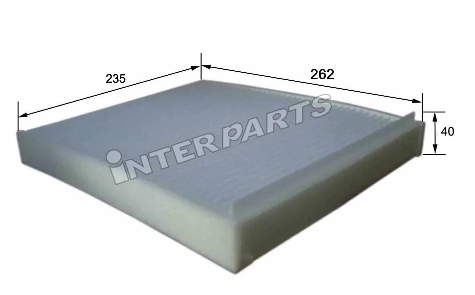 Cabin filter, Interparts IPCA-E191