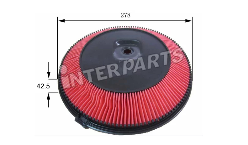 Повітряний фільтр, Interparts IPA-212