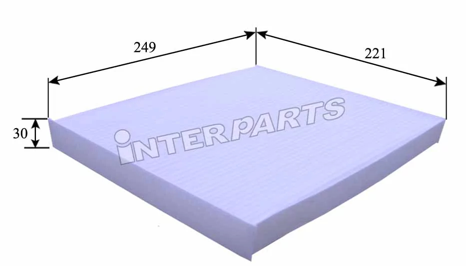 Фільтр, повітря у салоні, Interparts IPCA-H012