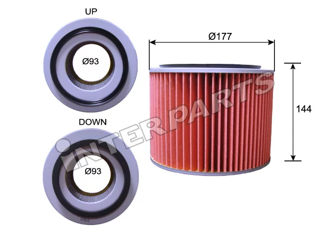 Повітряний фільтр, Interparts IPA-239