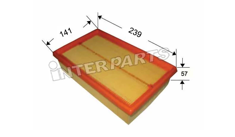 Фильтр воздушный двигателя, Interparts IPA-241