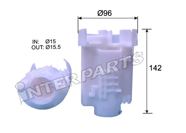 Фільтр палива, Interparts IPFT-103