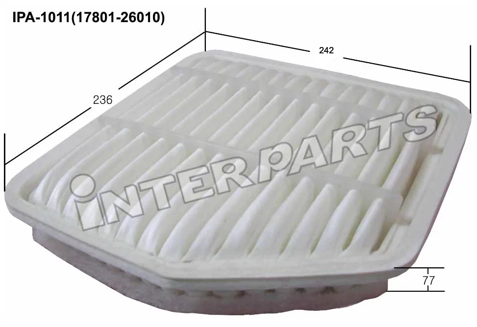 Повітряний фільтр, Interparts IPA-1011