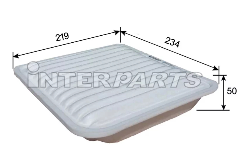 Фильтр воздушный, Interparts IPA-372