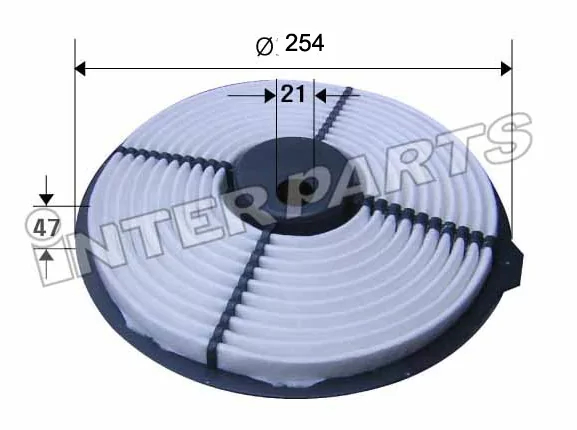 Фильтр воздушный двигателя, Interparts IPA-102