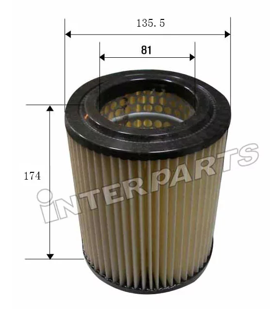 Повітряний фільтр, Interparts IPA-445