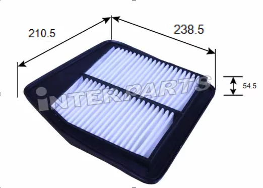 Повітряний фільтр, Interparts IPA-490