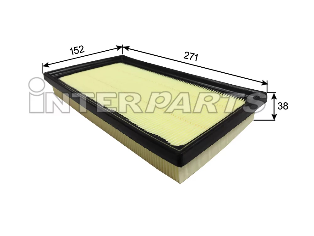 Повітряний фільтр, Interparts IPA-1050