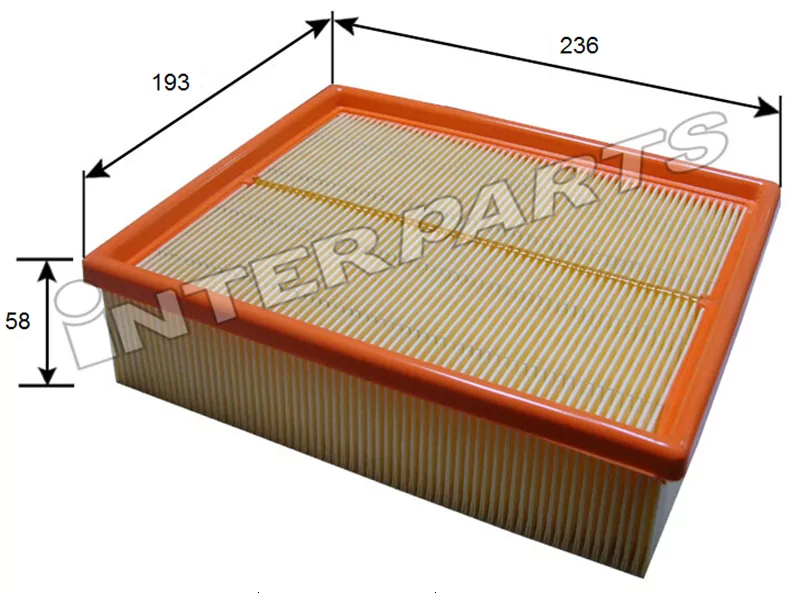 Повітряний фільтр, Interparts IPA-H036