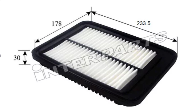 Повітряний фільтр, Interparts IPA-H048