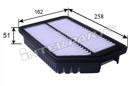 Повітряний фільтр, Interparts IPA-H056