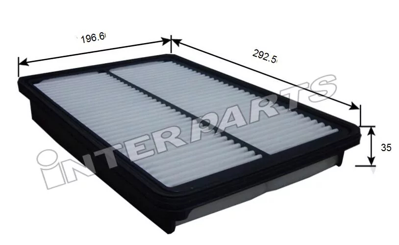 Повітряний фільтр, Interparts IPA-H069