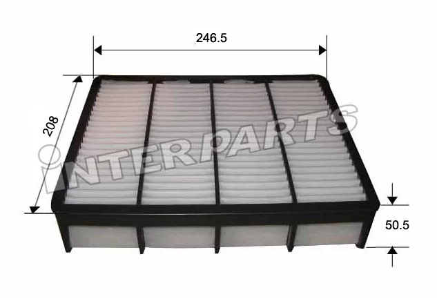 Повітряний фільтр, Interparts IPA-116