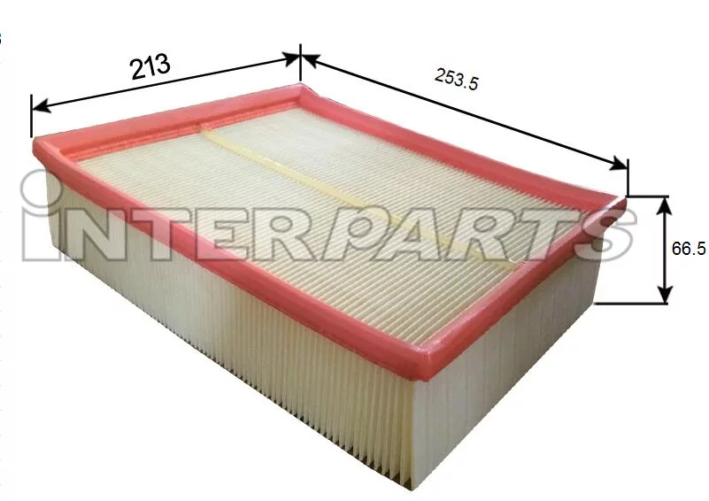 Air filter, Interparts IPA-P009