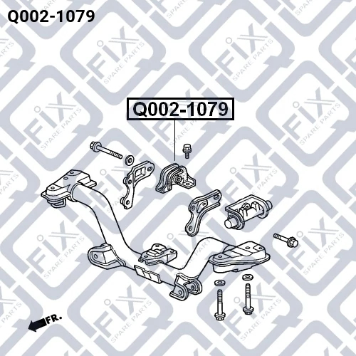 Опора, диференціал, Q-Fix Q002-1079