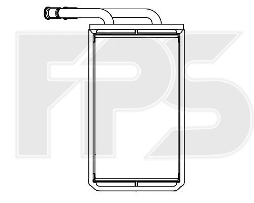 Радіатор пічки, Fps 28N111