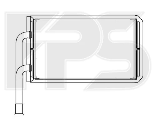Радіатор пічки, Fps 28N29