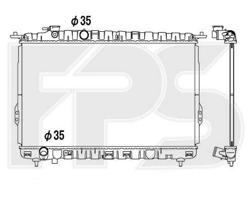 Радіатор охолодження, Fps 32A674