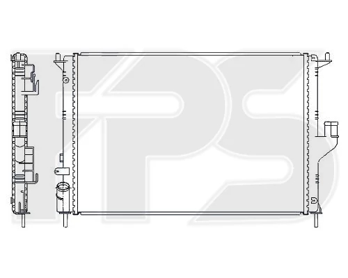 Радіатор охолодження, Fps 56A137