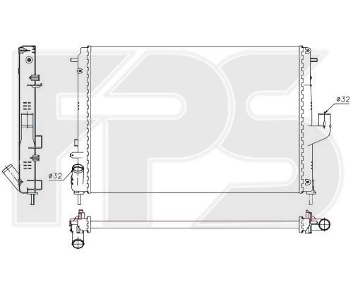 Радіатор охолодження, Fps 56A145