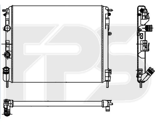 Радіатор охолодження, Fps 56A933