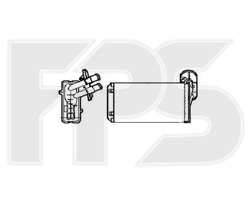 Радіатор пічки, Fps 74N92