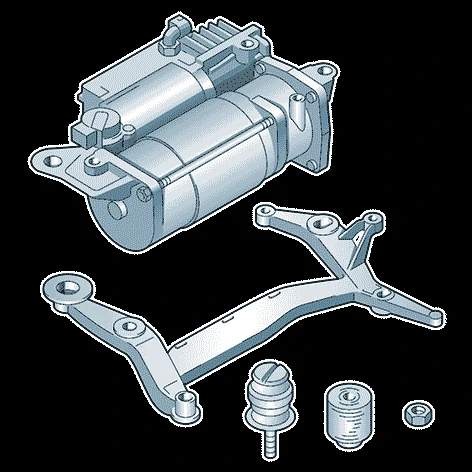 Компресор повітряний, Vw 7P0698007B