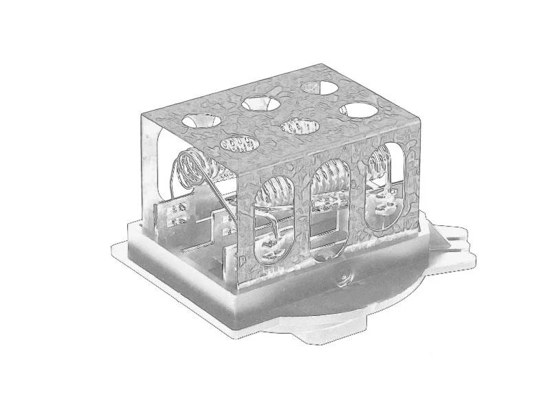 Резистор електровентилятора, Peugeot 6450P7