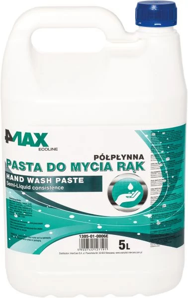 Паста для миття рук зелена рідка (5l), 4max 1305-01-0006E