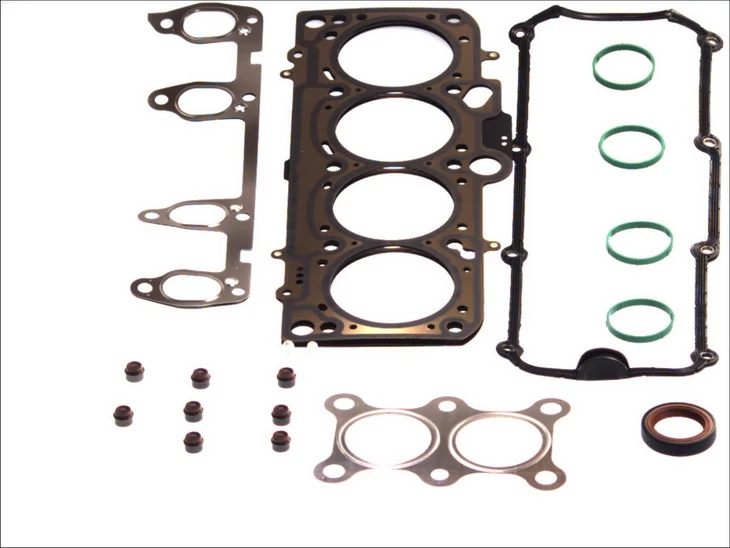Комплект ущільнень, голівка циліндра, VAG A3/A4/GOLF/BORA/POLO/PASSAT 96- 1.6 ГБЦ, Elring 530.590