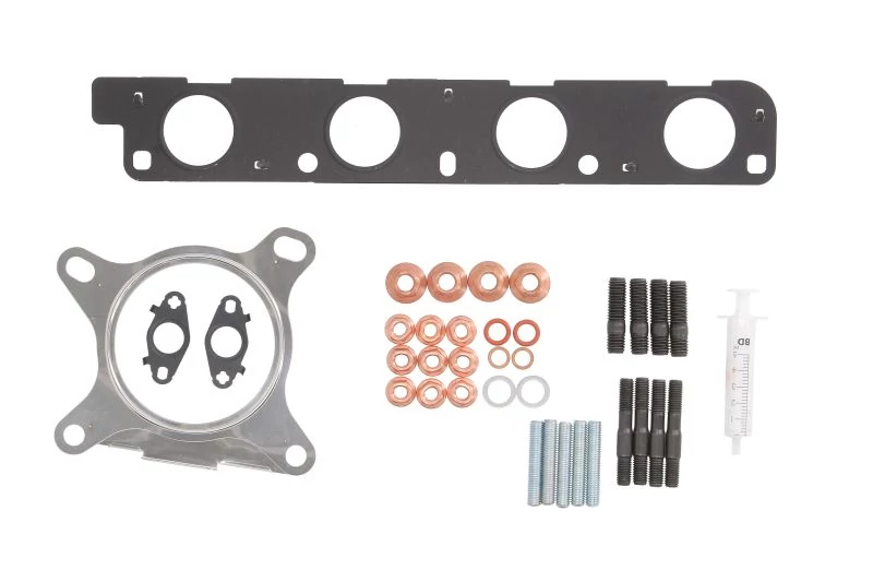 Комплект для монтажу, компресор, SKODA SUPERB II (3T5) 09-15, SEAT ALHAMBRA (7N) 10-15, AUDI TT ROADSTER (8J9) 07-14, Elring 261.160