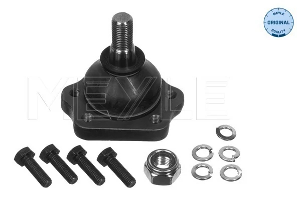 Нижній/верхній кульовий шарнір, зверху, передня вісь ліворуч, передня вісь праворуч, Meyle 36-160100001