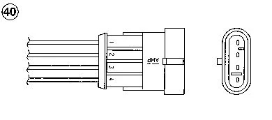 Кисневий датчик, Ngk OZA675-EE1