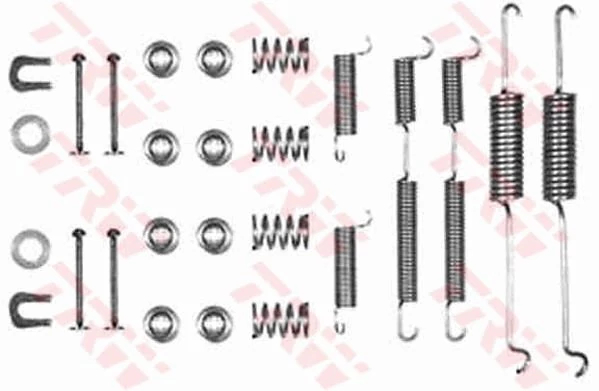 Комплект приладдя, гальмівна колодка, Trw SFK11