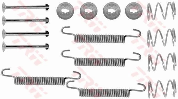 Комплект приладдя, колодка стоянкового гальма, Trw SFK344