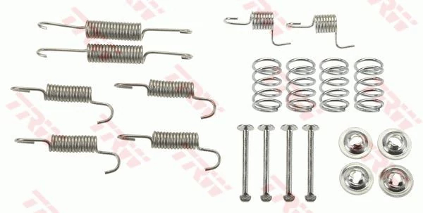 Комплект приладдя, колодка стоянкового гальма, Trw SFK442