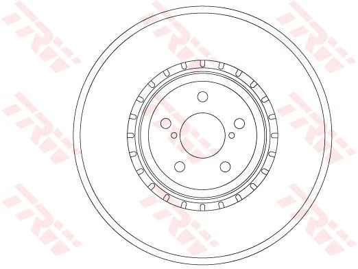 Гальмівний диск, Trw DF6923S